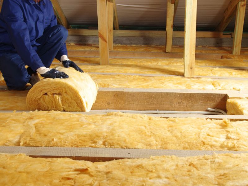 loft insulation installation