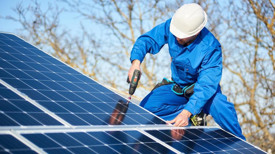 Solar PV Panel Installation